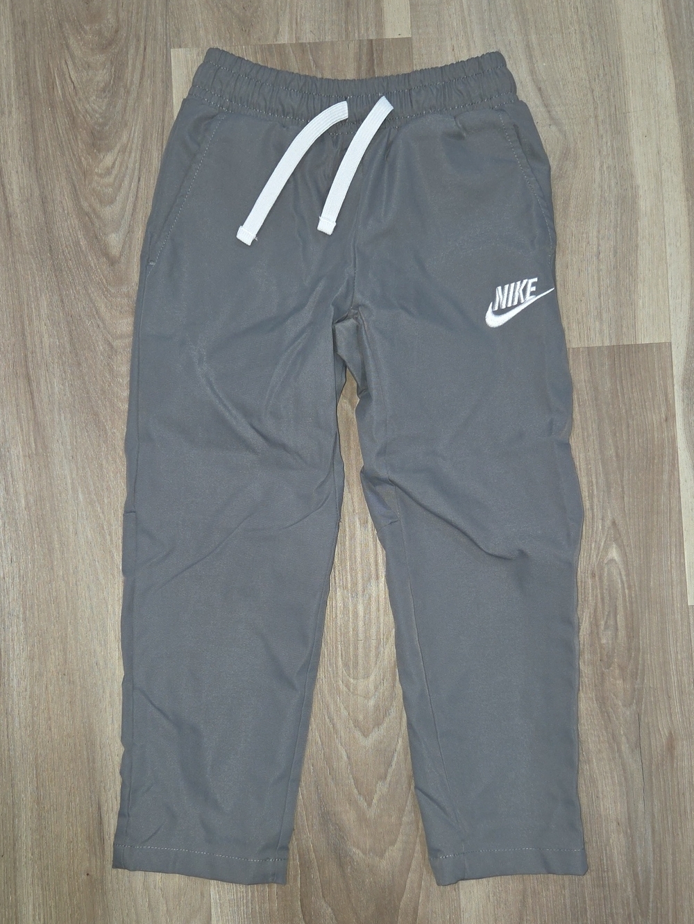 •Nike• Little Boys Gray Drawstring Joggers